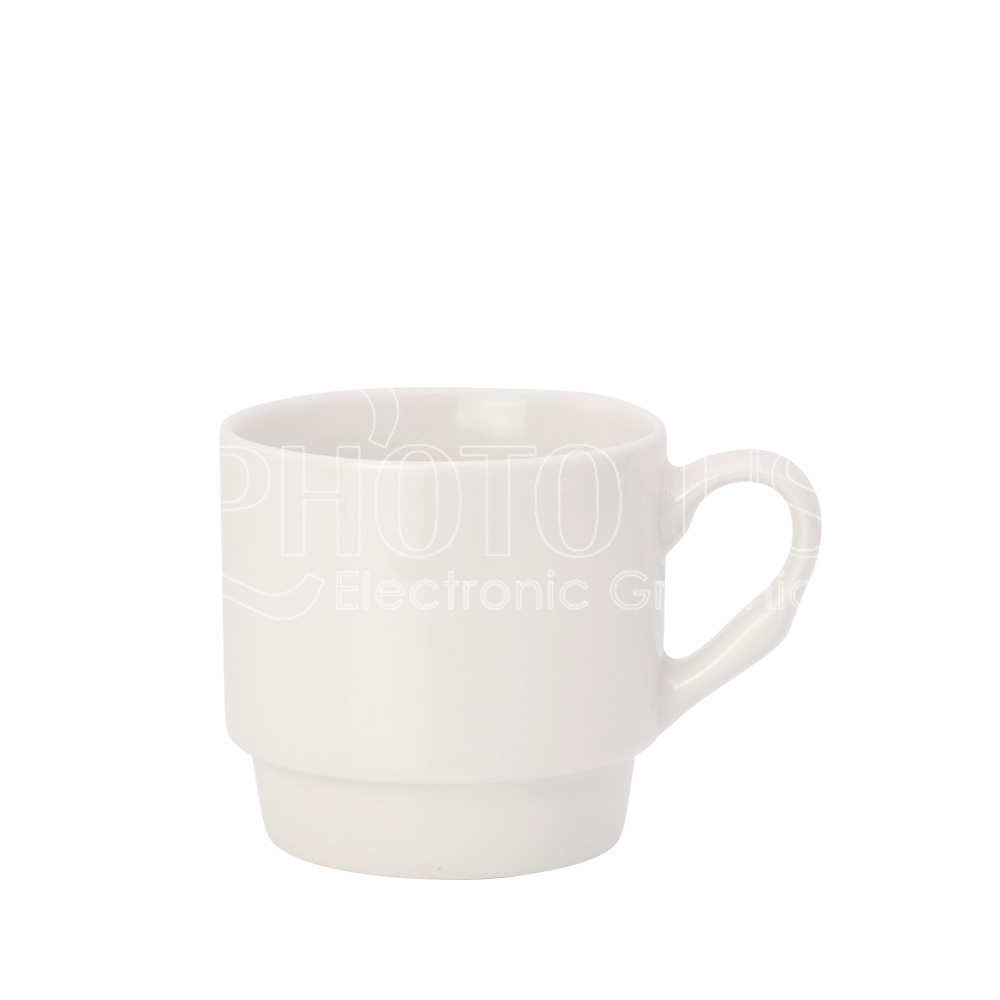 11 oz. Sublimation Stackable New Bone China Coffee Mug