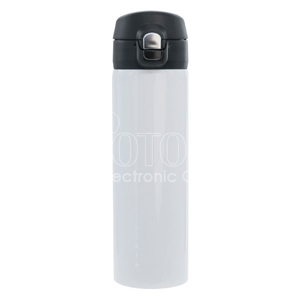 16 oz. Stainless Steel Vacuum Insulated Water Bottle with Flip-Top Lid