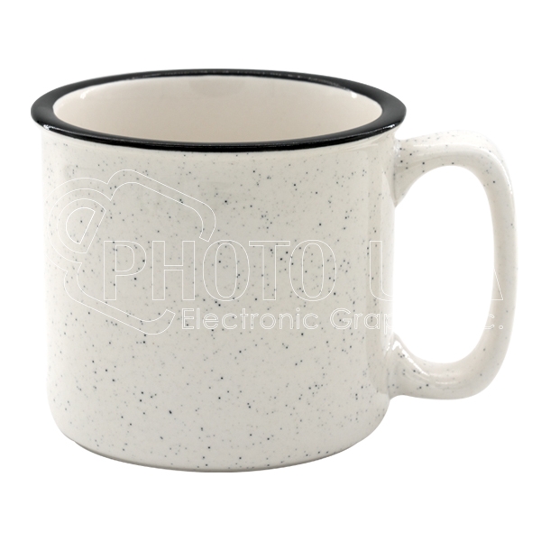 Sublimation New Bone China Mug with Colored Rim