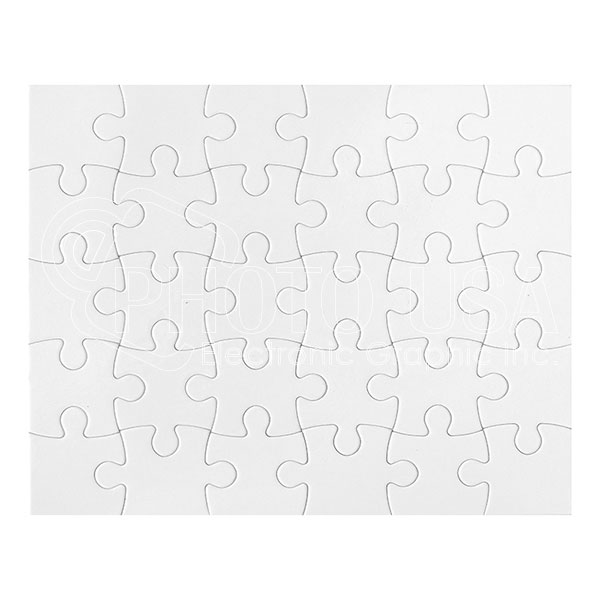 30-Piece Sublimation Jigsaw Puzzle - 7.5" x 9.5"