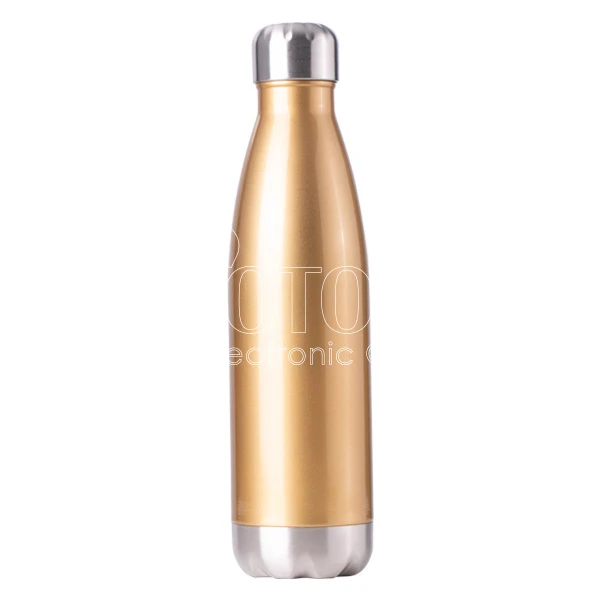 500 ml Sublimation Colored Stainless Steel Cola-Shaped Water Bottle