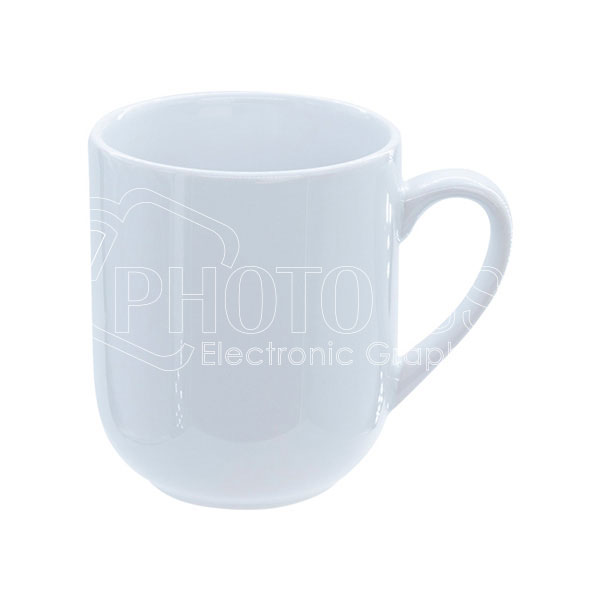 9 oz. Personalied Ceramic Mug with Tapered Bottom