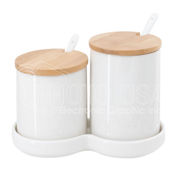 Ceramic Spice Jar Set