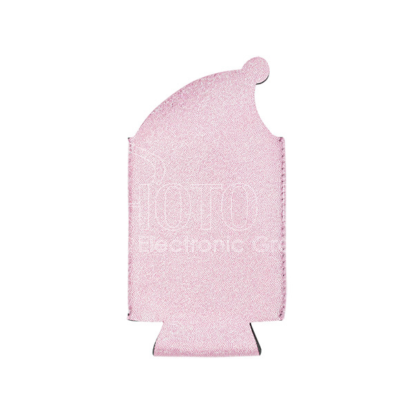 Sublimation Neoprene Glitter Christmas Cup Sleeve