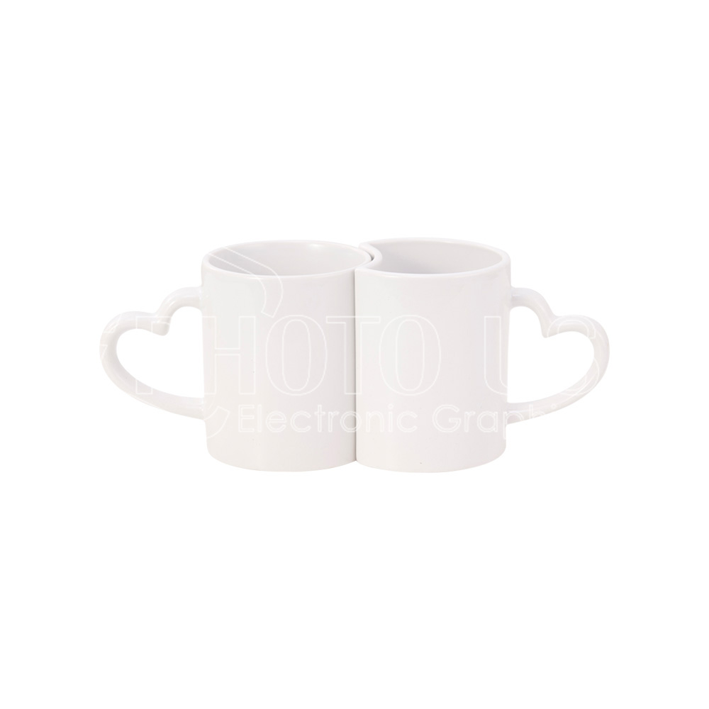 11 oz. Sublimation Ceramic Couple Mugs