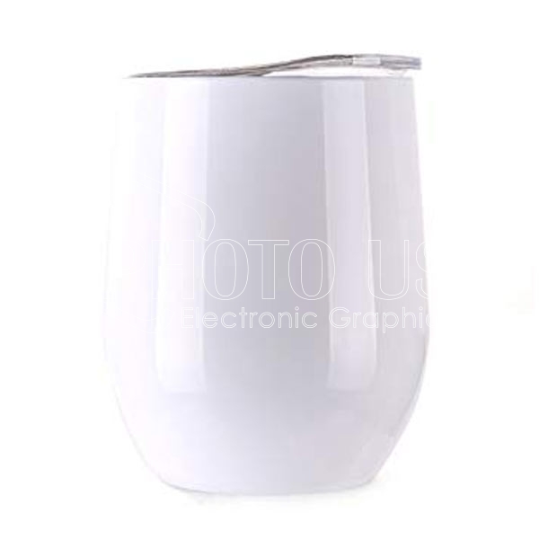 12 oz. Sublimation Colored Stainless Steel Stemless Wine Cup