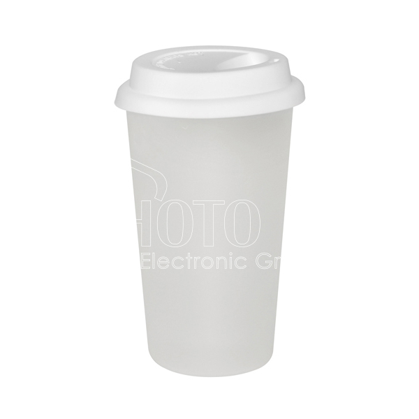 Eco Glass Mug w/ Lid