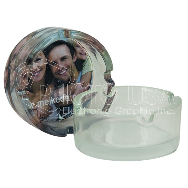 Crystal Glass Ashtray