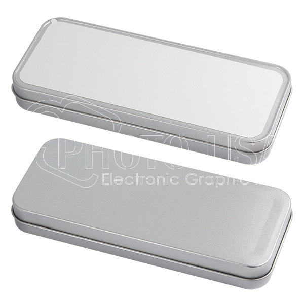 Metal Tin Pencil Box