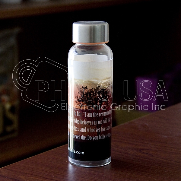 270 ml Sublimation Glass Water Bottle