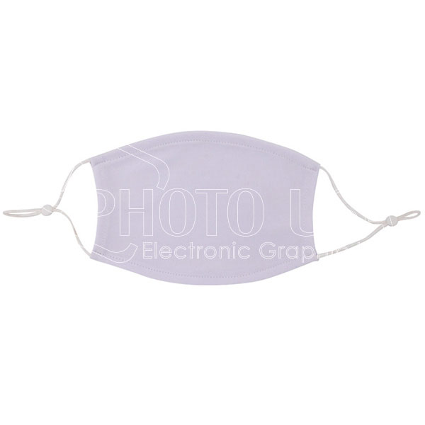 Sublimation Face Mask (with Filter Pocket and Elastic Ear Loops)