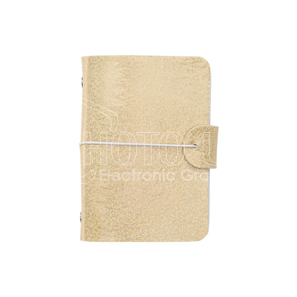 Sublimation A6 Felt Spiral-Bound Loose-Leaf Glitter Notebook