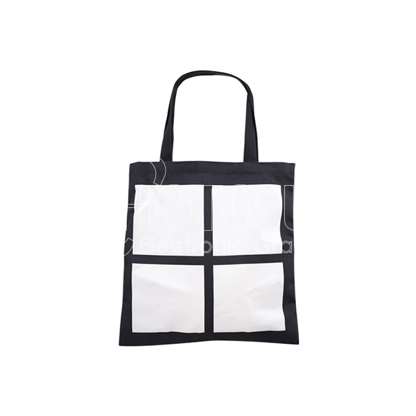 Sublimation Linen 4-Panel Tote Bag