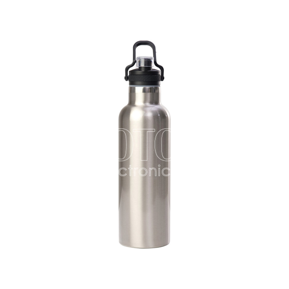 600 ml Sublimation Stainless Steel Sports Water Bottle with Clear Flip Cap