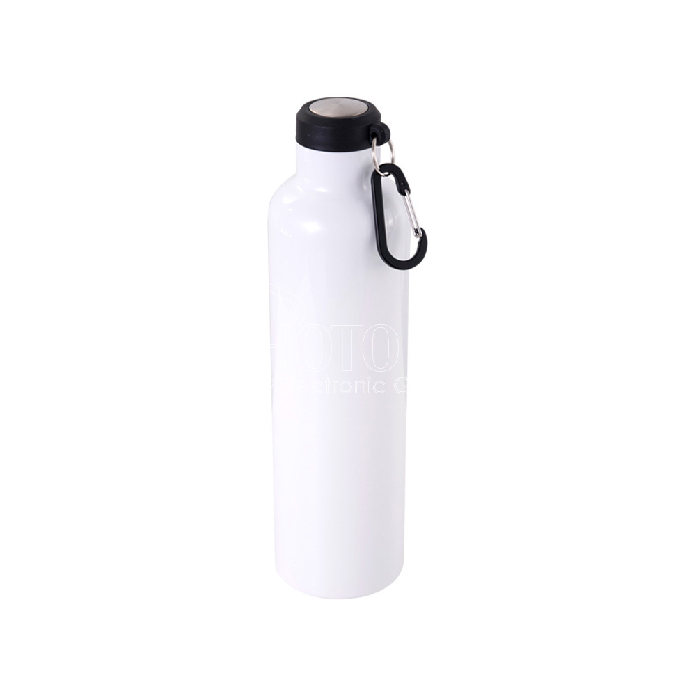 Sublimation Stainless Steel Sports Water Bottle with Carabiner Clip