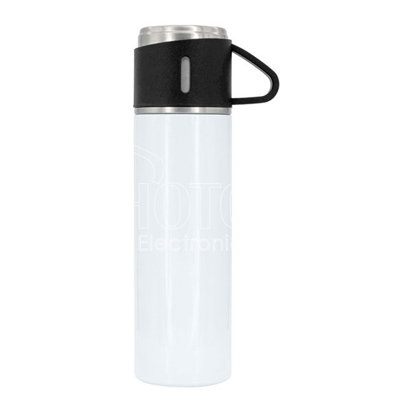 450 ml Sublimation Stainless Steel Vacuum Flask with Cup Cap