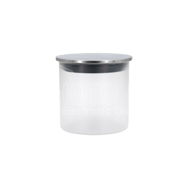Sublimation Glass Food Storage Jars with Stainless Steel Lid