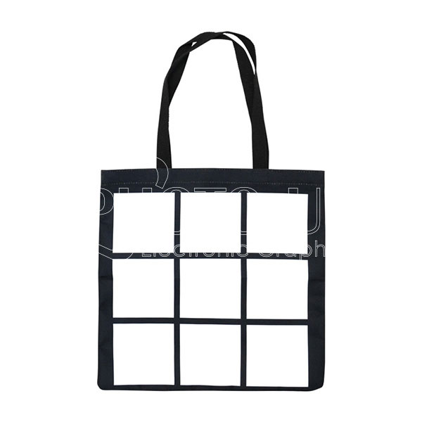Sublimation 9-Panel Tote Bag
