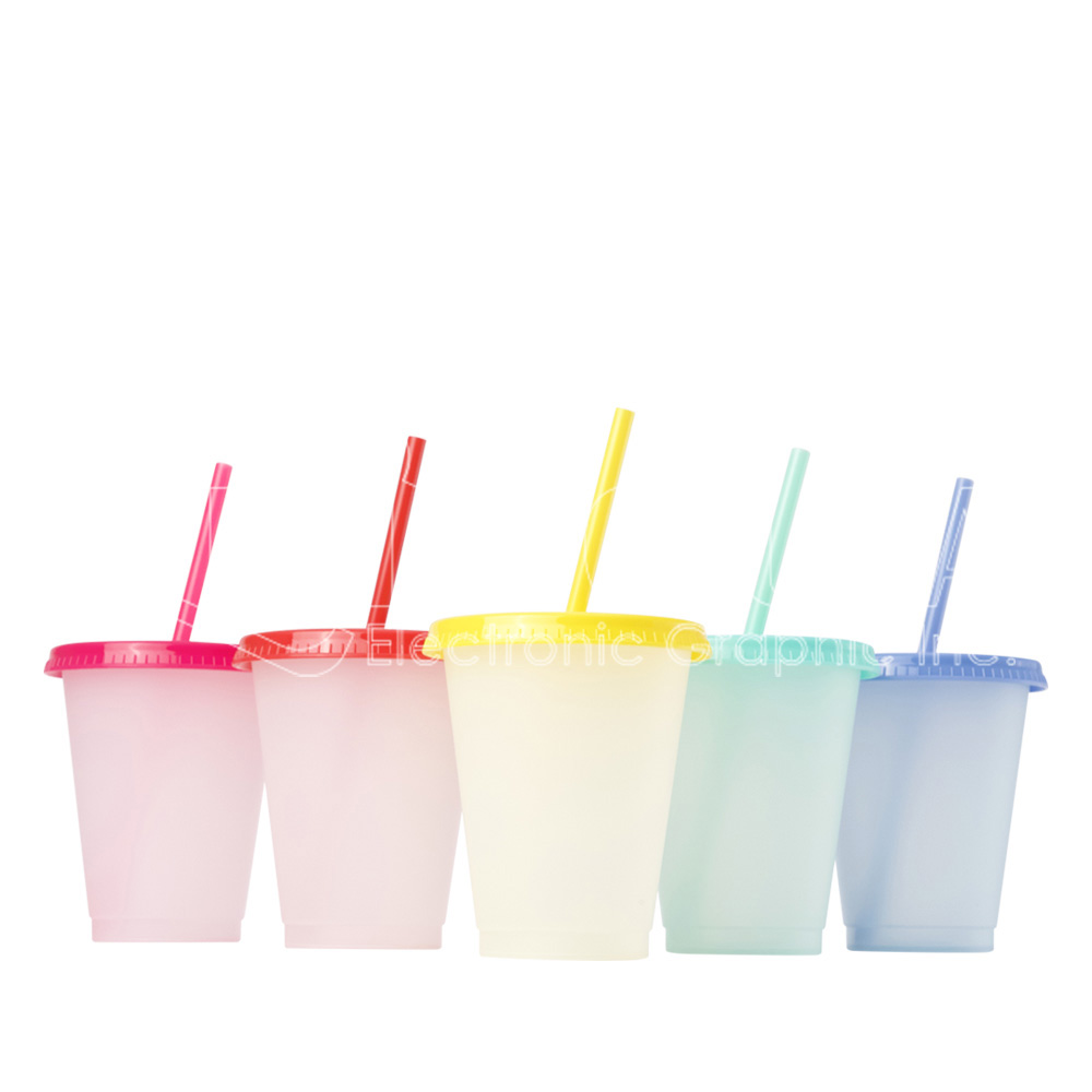 450 ml Custom Color Changing Plastic Cups (10)