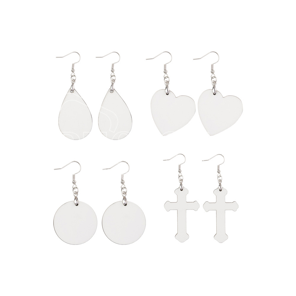 Sublimation Double-Sided MDF Earrings (8)
