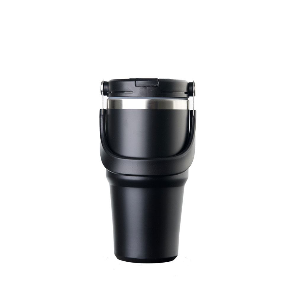 20 oz. Matte Paint Coloured Stainless Steel Tumbler with Handle Lid for Laser Engraving &amp; UV Printing