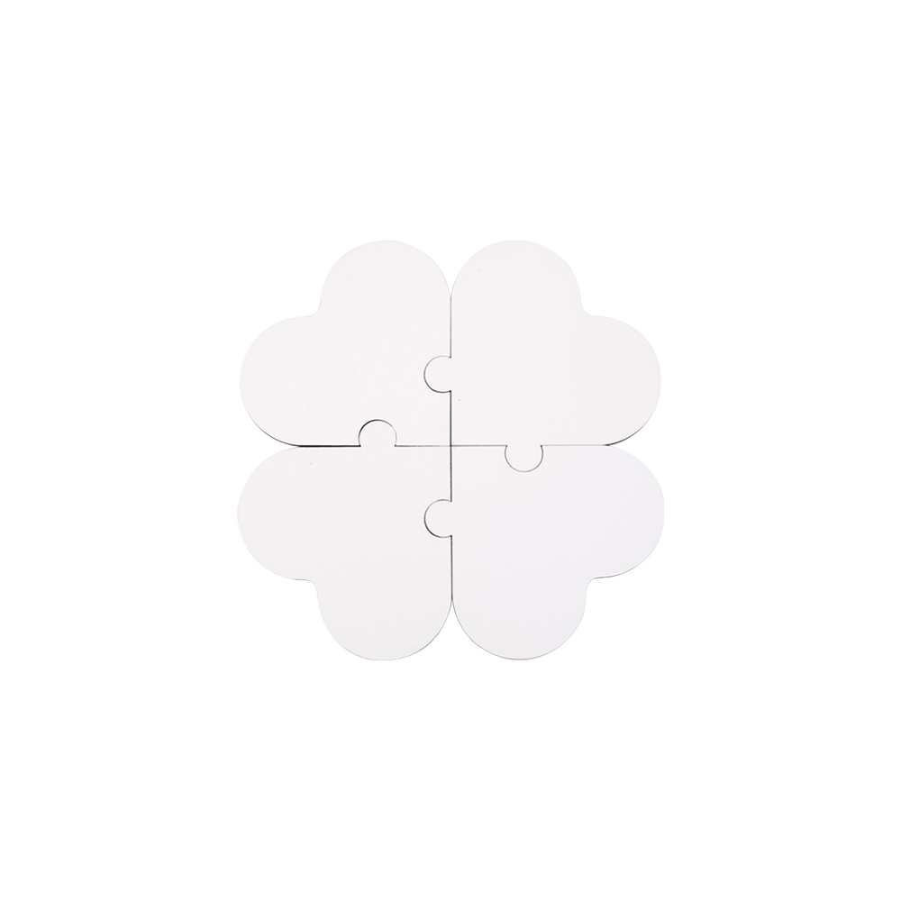 Sublimation MDF Puzzle Coaster Set of 4