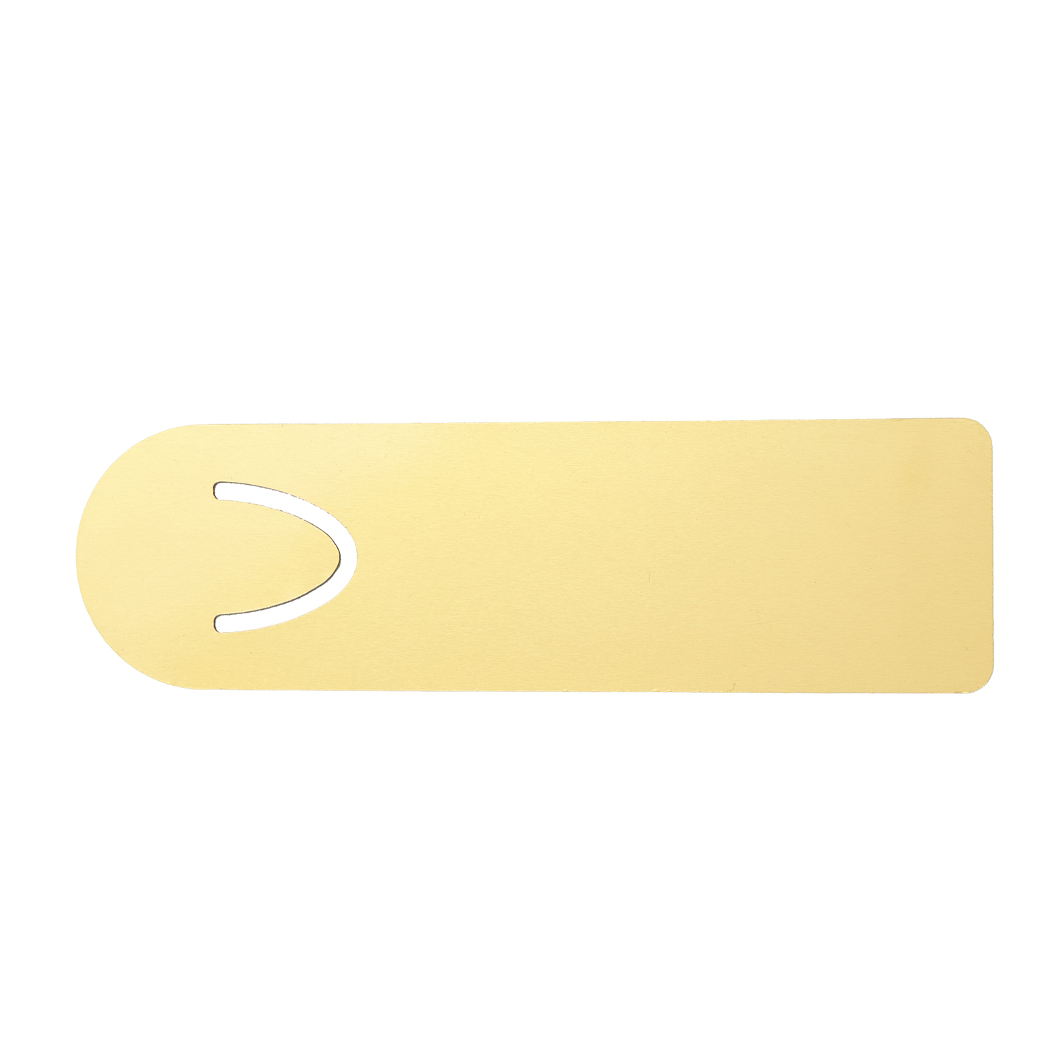 Sublimation Double-Sided Aluminum Circular Arc Bookmark