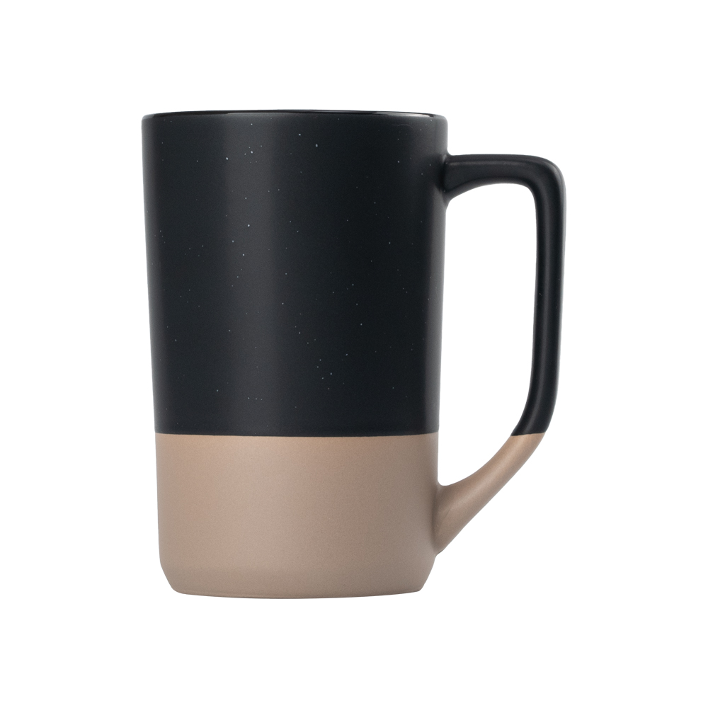 16 oz. Dual Color Matte Finish Ceramic Mug