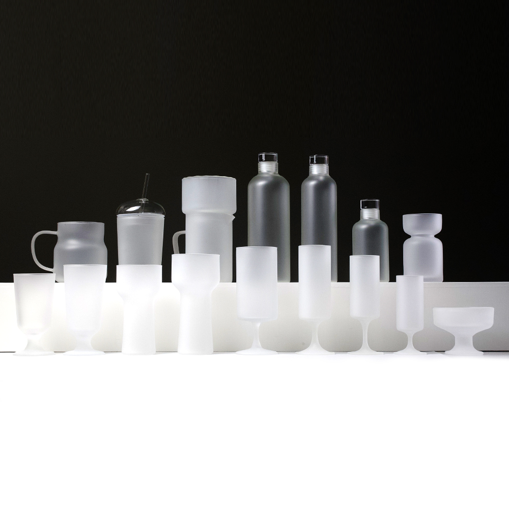 SUBLIMATION COLORED FORSTED DRINKING GLASS COLLECTION