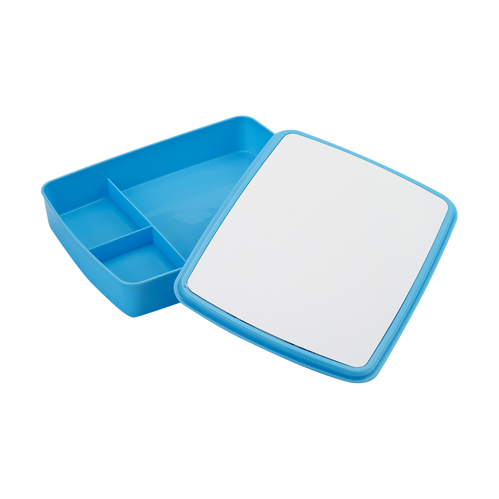 Sublimation Lunch Box with Dividers &amp; Aluminum Sheet - Compartment Bento Meal Prep Container