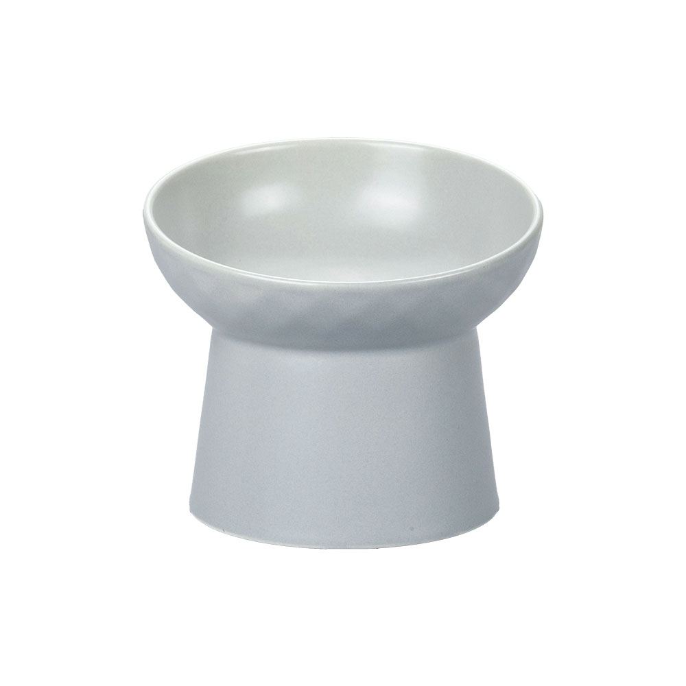 New Bone China Cat Bowls With a 15° Tilt &amp; Diamond Pattern