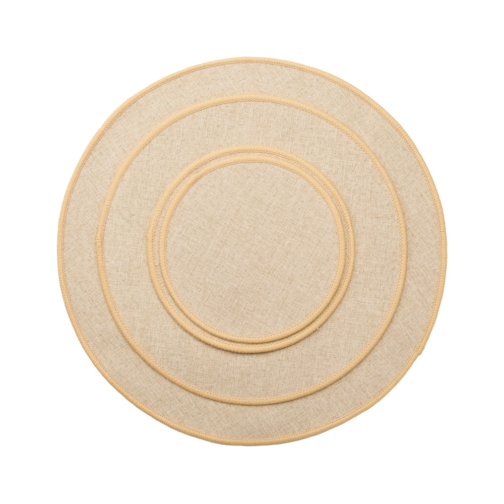 Quick Dry Absorbent Placemat – Non Slip Linen & Rubber Mat for Table